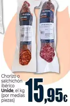 Unide Market Unide - chorizo o salchichon iberico oferta