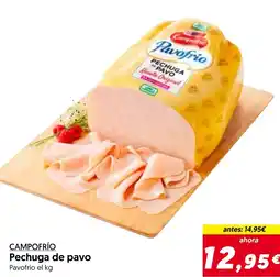 Hiper Usera CAMPOFRÍO Pechuga de pavo oferta