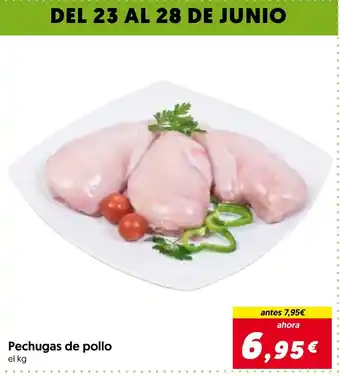 Hiper Usera Pechugas de pollo oferta