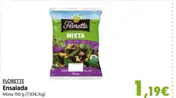 Hiper Usera FLORETTE Ensalada oferta