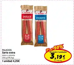 Hiper Usera PALACIOS Sarta extra oferta