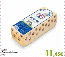 Hiper Usera LARSA Queso de barra oferta