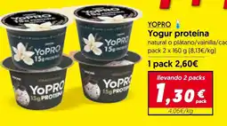 Hiper Usera YOPRO Yogur proteína oferta