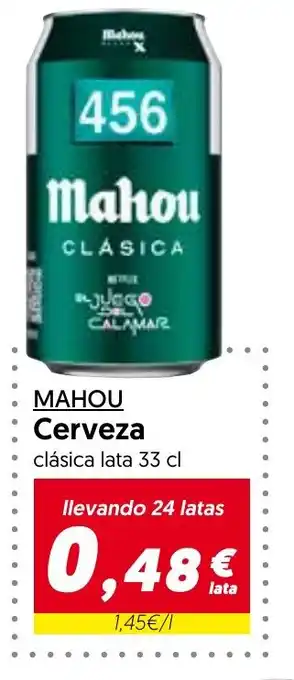 Hiper Usera MAHOU Cerveza oferta