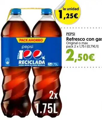 Hiper Usera PEPSI Refresco con gas oferta