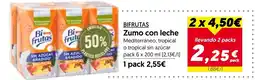 Hiper Usera BIFRUTAS Zumo con leche oferta