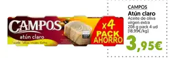 Hiper Usera CAMPOS Atún claro oferta