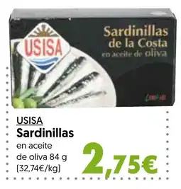Hiper Usera USISA Sardinillas oferta