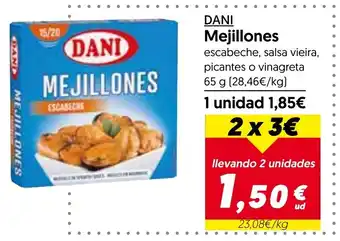 Hiper Usera DANI Mejillones oferta