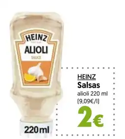 Hiper Usera HEINZ Salsas oferta