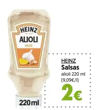 Hiper Usera HEINZ Salsas oferta