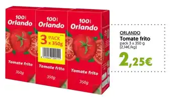 Hiper Usera ORLANDO Tomate frito oferta