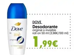 Hiper Usera DOVE Desodorante oferta