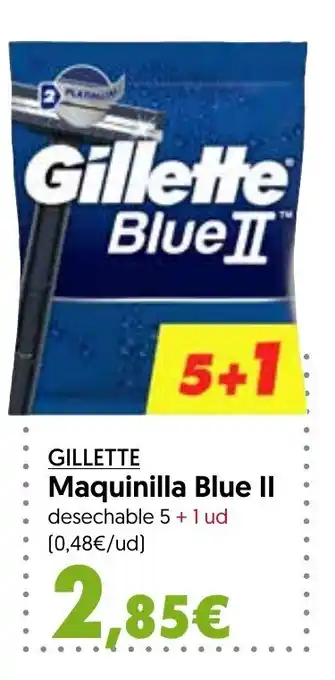 Hiper Usera GILLETTE Maquinilla Blue II oferta