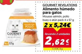 Hiper Usera GOURMET REVELATIONS Alimento húmedo para gatos oferta