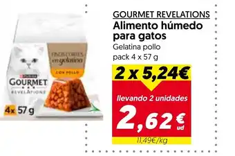 Hiper Usera GOURMET REVELATIONS Alimento húmedo para gatos oferta