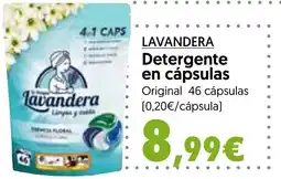 Hiper Usera LAVANDERA Detergente en cápsulas oferta