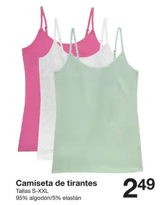 Zeeman Camiseta de tirantes oferta
