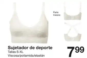 Zeeman Sujetador de deporte oferta