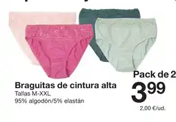 Zeeman Braguitas de cintura alta oferta