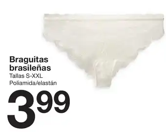 Zeeman Braguitas brasileñas oferta