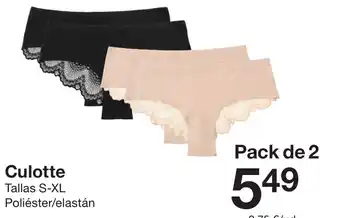 Zeeman Culotte oferta