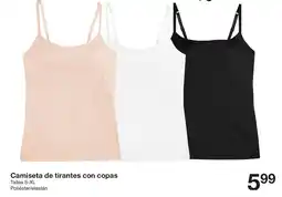 Zeeman Camiseta de tirantes con copas oferta