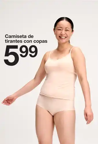 Zeeman Camiseta de tirantes con copas oferta