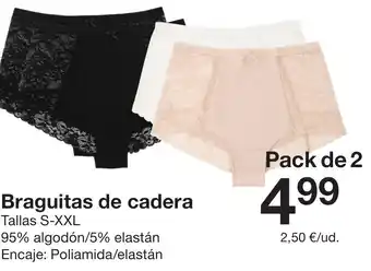 Zeeman Braguitas de cadera oferta