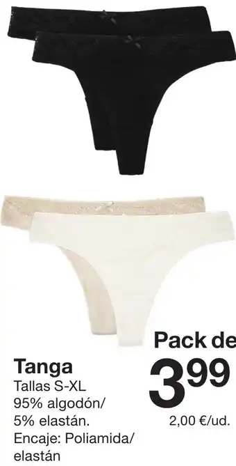 Zeeman Tanga oferta