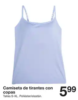 Zeeman Camiseta de tirantes con copas oferta