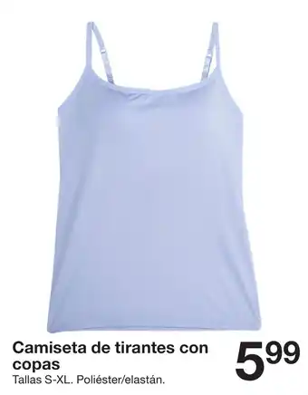 Zeeman Camiseta de tirantes con copas oferta
