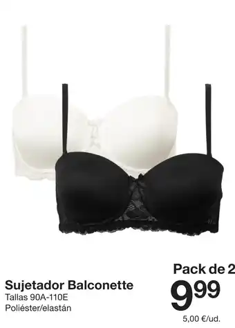 Zeeman Sujetador Balconette oferta
