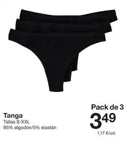 Zeeman Tanga oferta