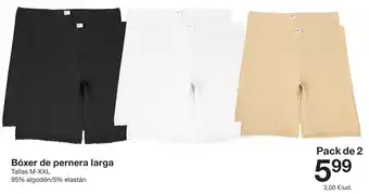 Zeeman Bóxer de pernera larga oferta