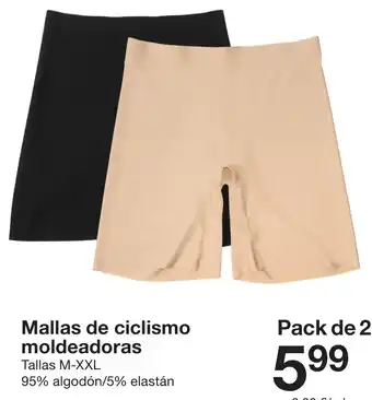 Zeeman Mallas de ciclismo moldeadoras oferta