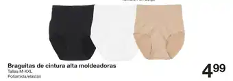Zeeman Braguitas de cintura alta moldeadoras oferta