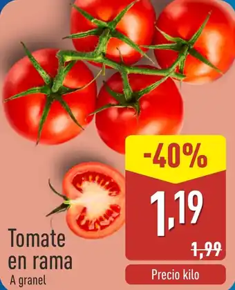 ALDI Tomate en rama oferta