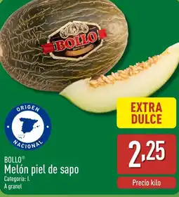 ALDI BOLLO Melón piel de sapo oferta