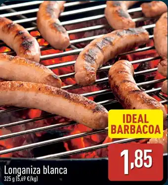 ALDI Longaniza blanca oferta