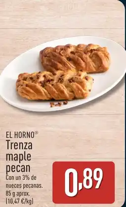 ALDI EL HORNO Trenza maple pecan oferta