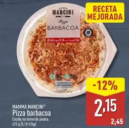 ALDI P mamma mancini pizza barbacoa oferta