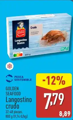 ALDI GOLDEN SEAFOOD Langostino crudo oferta