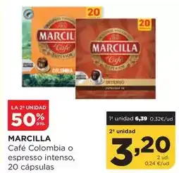 Alimerka Marcilla - café colombia o espresso intenso oferta