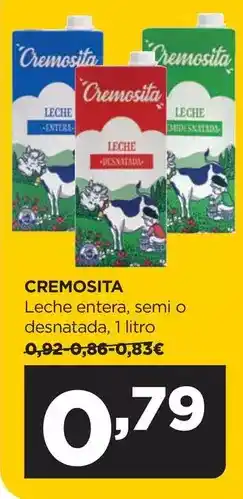 Alimerka Cremosita - leche entera/ semi o desnatada oferta