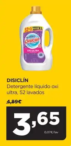 Alimerka Disiclin - detergente liquido oxi ultra oferta
