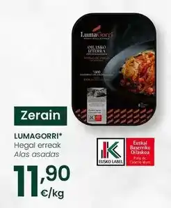 Eroski Lumagorri - alas asadas oferta