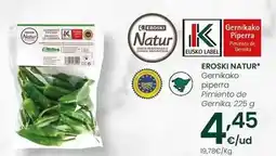 Eroski Eroski natur - pimiento de gernika oferta