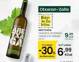 Eroski Aretxaga - txakoli d.o. bizkaia oferta