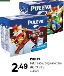 Coviran Puleva - batut cacau original o zero oferta